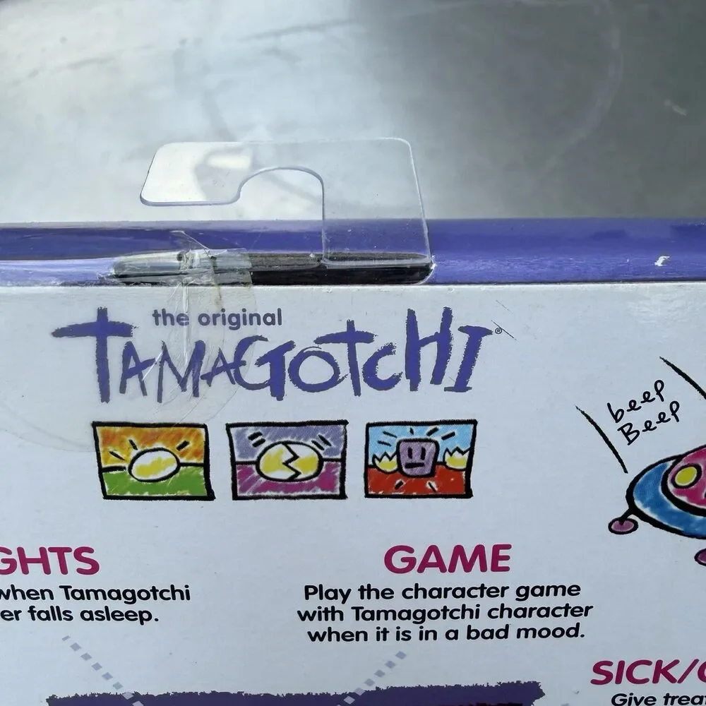 Bandai Original Tamagotchi Gen 1 Rainbow Virtual Reality Pet New Sealed